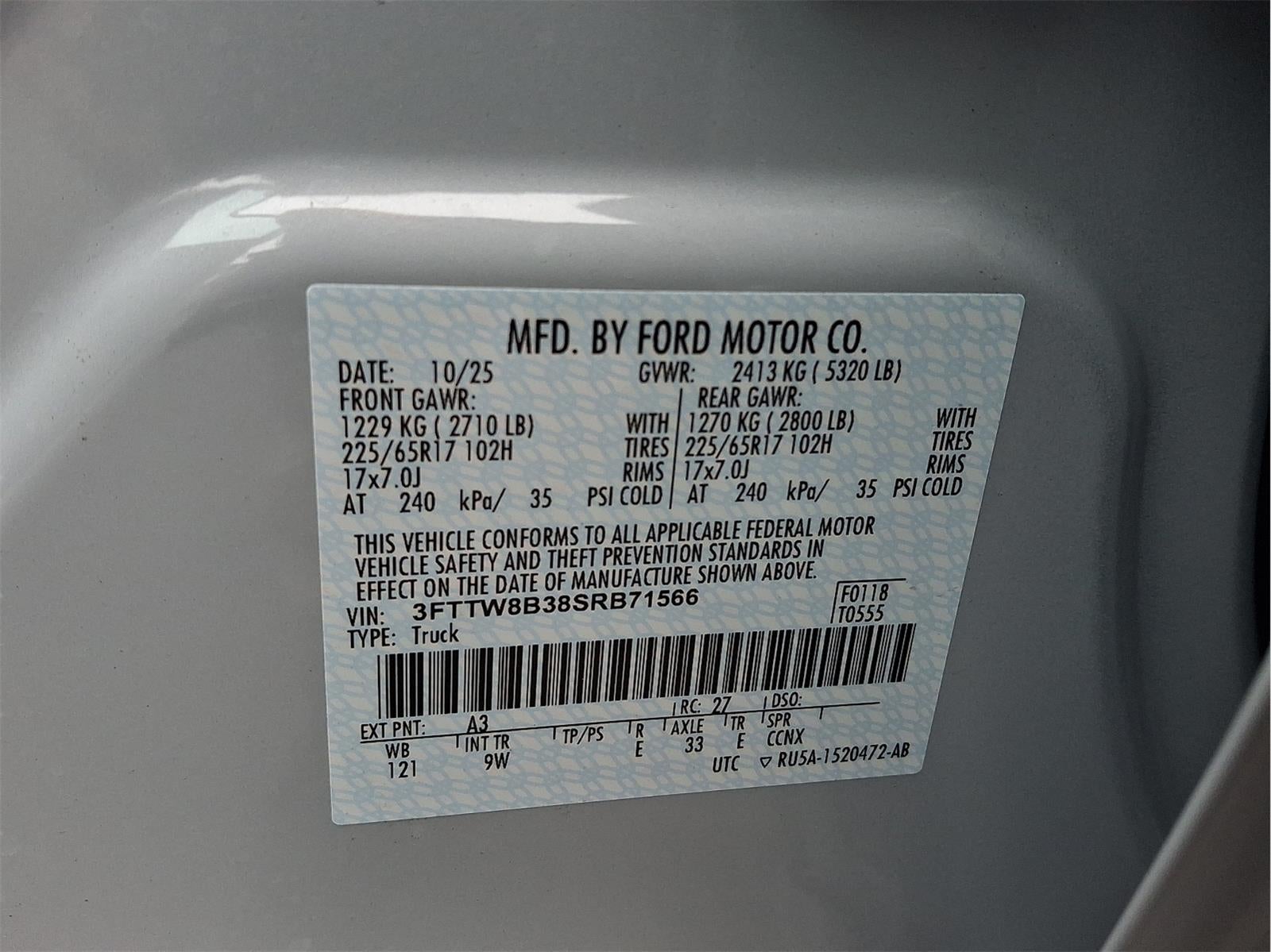 2025 Ford Maverick XL