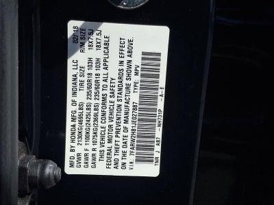 2018 Honda CR-V EX-L