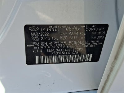 2022 Hyundai Sonata Limited