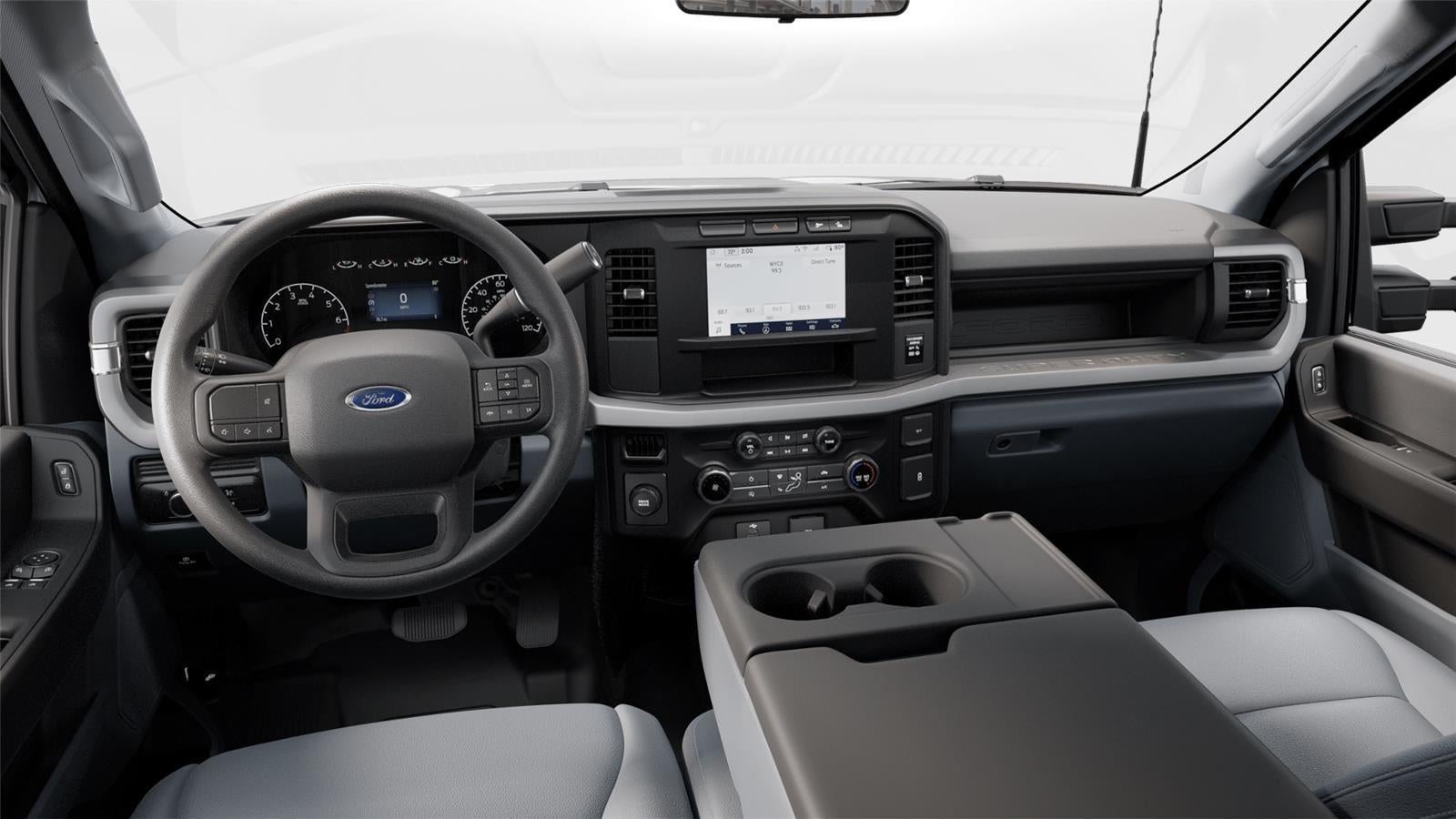 2024 Ford Super Duty F-450 DRW 12' RUGBY HEAVY DUTY STAKELESS LANDSCAPE BODY, 48" SOLID BARN DOORS, MANUAL TARP, 36" FULL CAB SHIELD, DROP DOWN COMBO HITCH 2 5/15