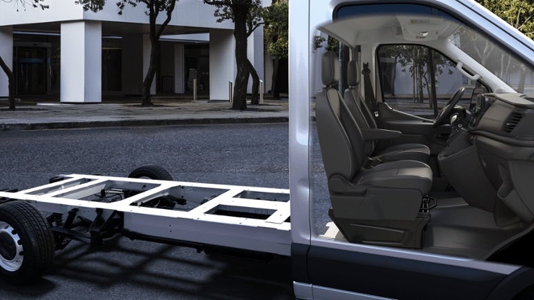 2024 Ford Transit Cutaway 14' DURACUBE ALUMINUM BODY ROLL UP DOOR
