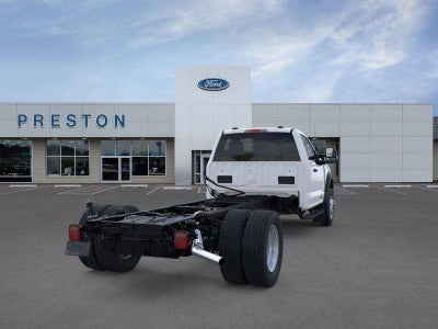 2025 Ford Super Duty F-550 DRW KNAPHEIDE 16' HEAVY DUTY PLATFORM BODY, SLIDING WINCHES AND STRAPS, 48" UNDERBODY TOOLBOX, FULL COMBO HITCH