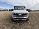 2025 Ford Super Duty F-550 DRW KNAPHEIDE 16' HEAVY DUTY PLATFORM BODY, SLIDING WINCHES AND STRAPS, 48" UNDERBODY TOOLBOX, FULL COMBO HITCH