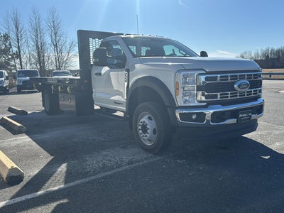 2025 Ford Super Duty F-550 DRW 16' KNAPHEIDE HEAVY DUTY PLATFORM BODY, SLIDING UNDER BODY WINCHES 48" UNDERBODY TOOL BOX