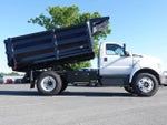 2025 Ford F-650 Straight Frame Gas 12' RUGBY HEAVY DUTY LANDSCAPE BODY, MAUAL TARP, 48" UNDERBODY TOOL BOX