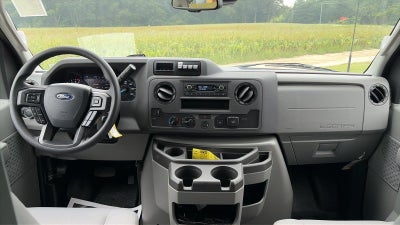 2027 Ford E-Series Cutaway 10' KNAPHEIDE KUV KIGH ROOF ENCLOSED SERVICE BODY, MASTER LOCK SYSTEM, CLASS V HITCH, 3 BOW LADDER RACK