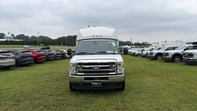 2027 Ford E-Series Cutaway 10' KNAPHEIDE KUV KIGH ROOF ENCLOSED SERVICE BODY, MASTER LOCK SYSTEM, CLASS V HITCH, 3 BOW LADDER RACK