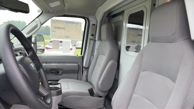 2027 Ford E-Series Cutaway 10' KNAPHEIDE KUV KIGH ROOF ENCLOSED SERVICE BODY, MASTER LOCK SYSTEM, CLASS V HITCH, 3 BOW LADDER RACK