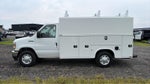 2027 Ford E-Series Cutaway 10' KNAPHEIDE KUV MID ROOF ENCLOSED SERVICE BODY, CLASS V HITCH, 3 BOW LADDER RACKS, MASTER LOCK SYSTEM