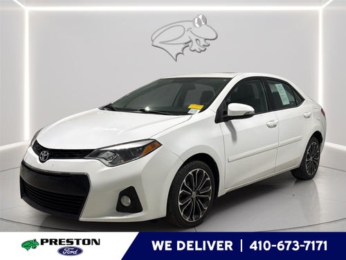 2014 Toyota Corolla S Plus