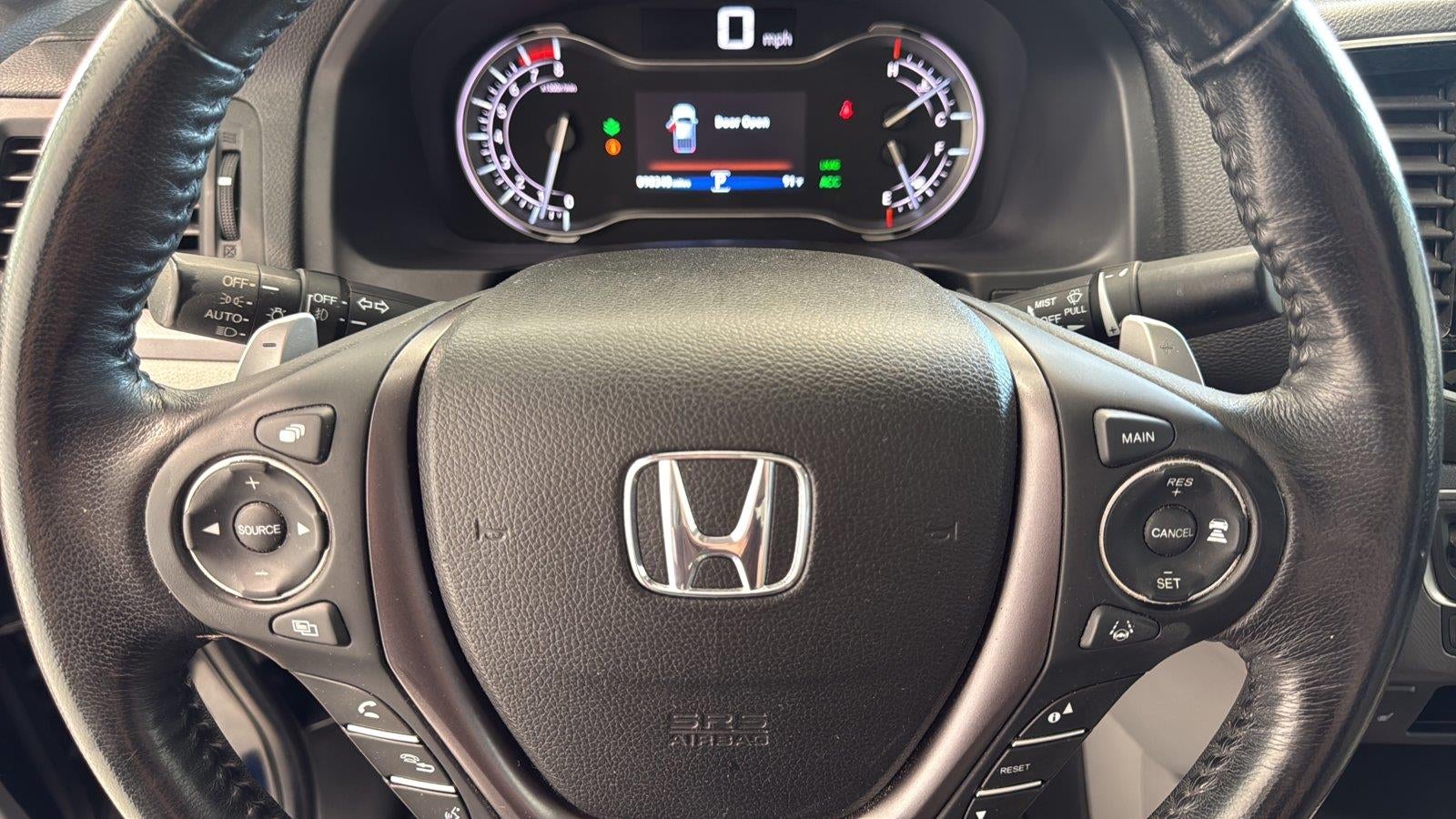 2021 Honda Ridgeline RTL