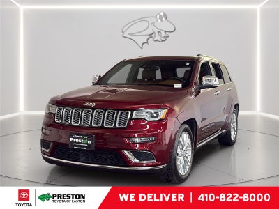2017 Jeep Grand Cherokee Summit