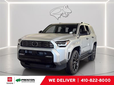 2026 Toyota 4Runner i-FORCE MAX Platinum