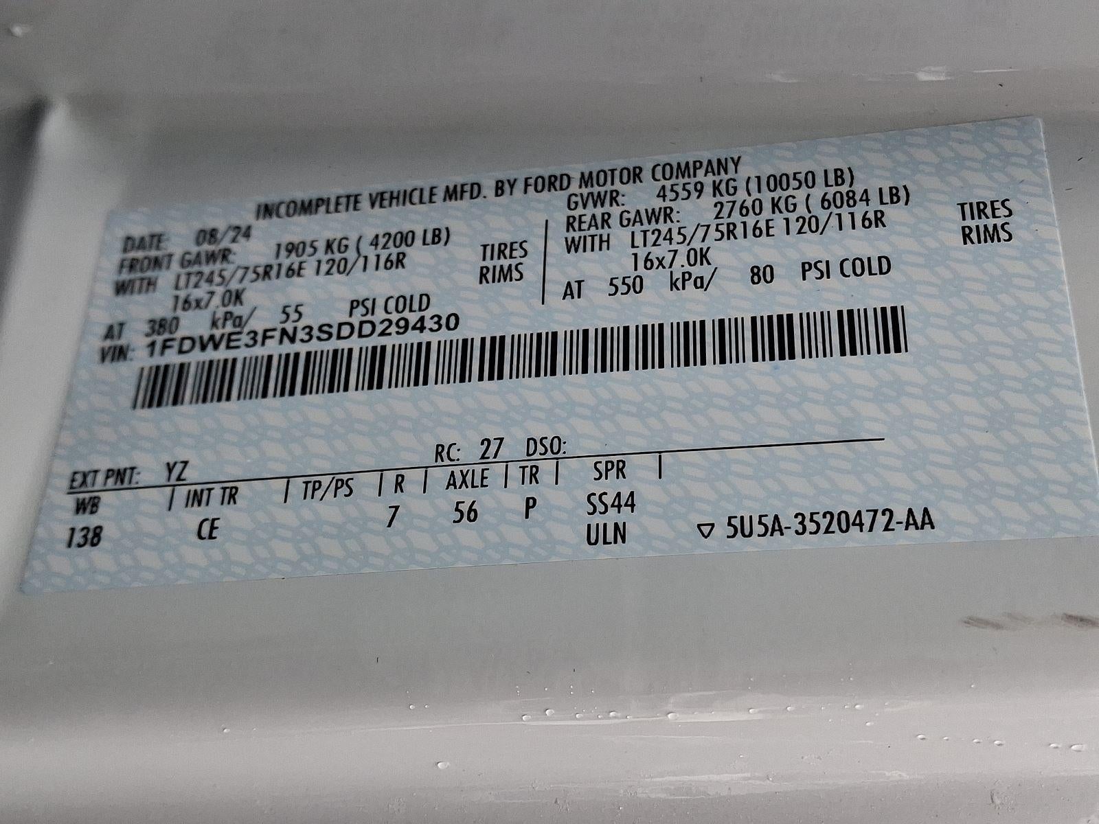 2025 Ford E-350 Knapheide KUV Service Body Base