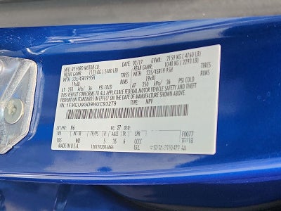 2017 Ford Escape SE