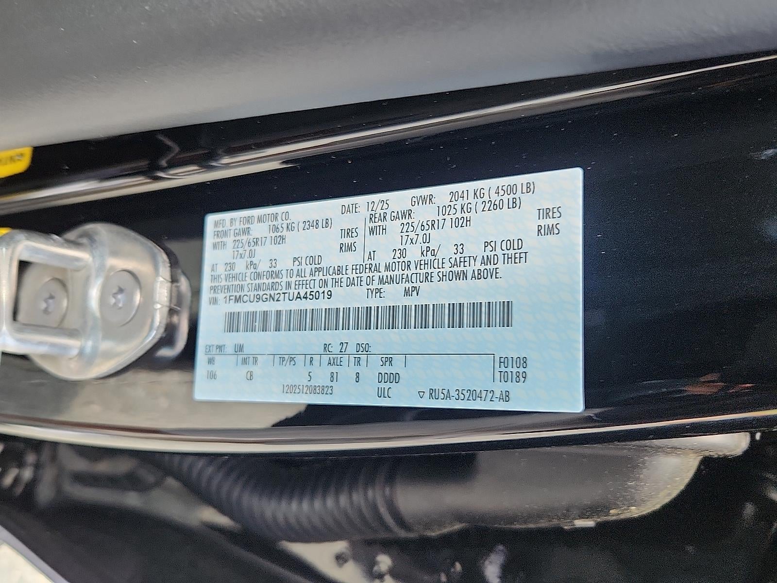2026 Ford Escape Active