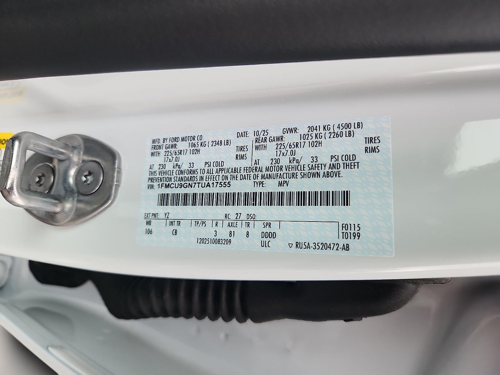 2026 Ford Escape Active