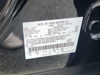 2022 Ford EXPLORER Base