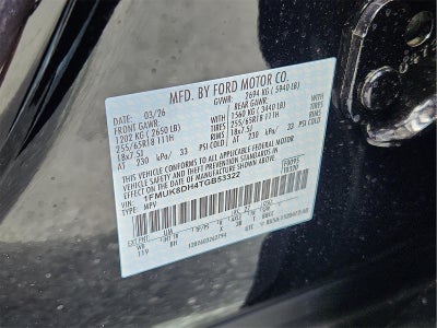 2026 Ford Explorer Active w/100A Pkg