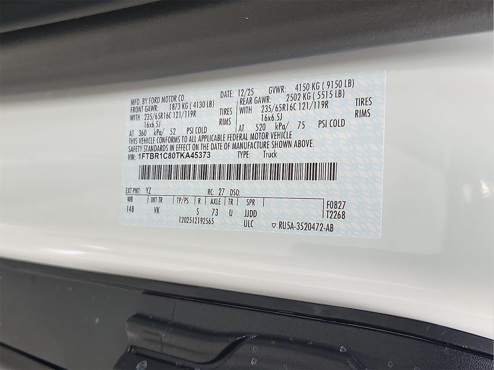 2026 Ford Transit Cargo Van Cargo Van