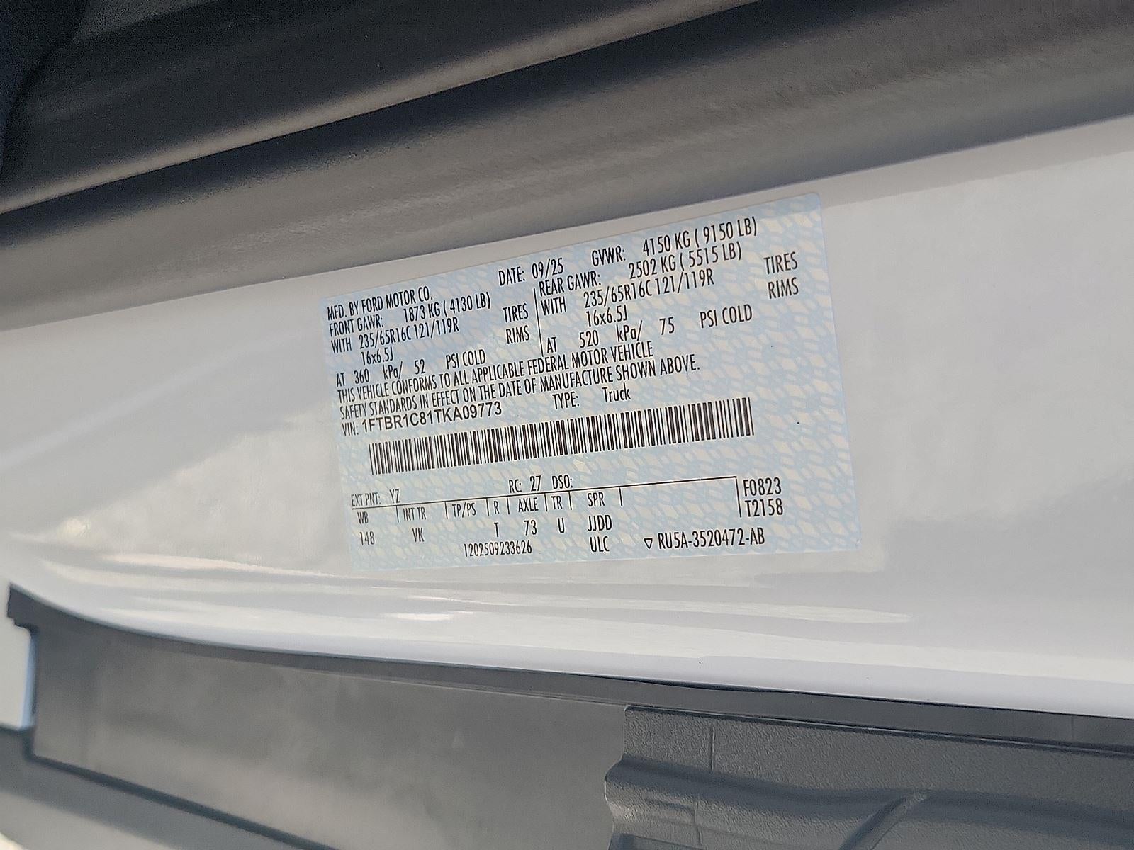 2026 Ford Transit Cargo Van Cargo Van