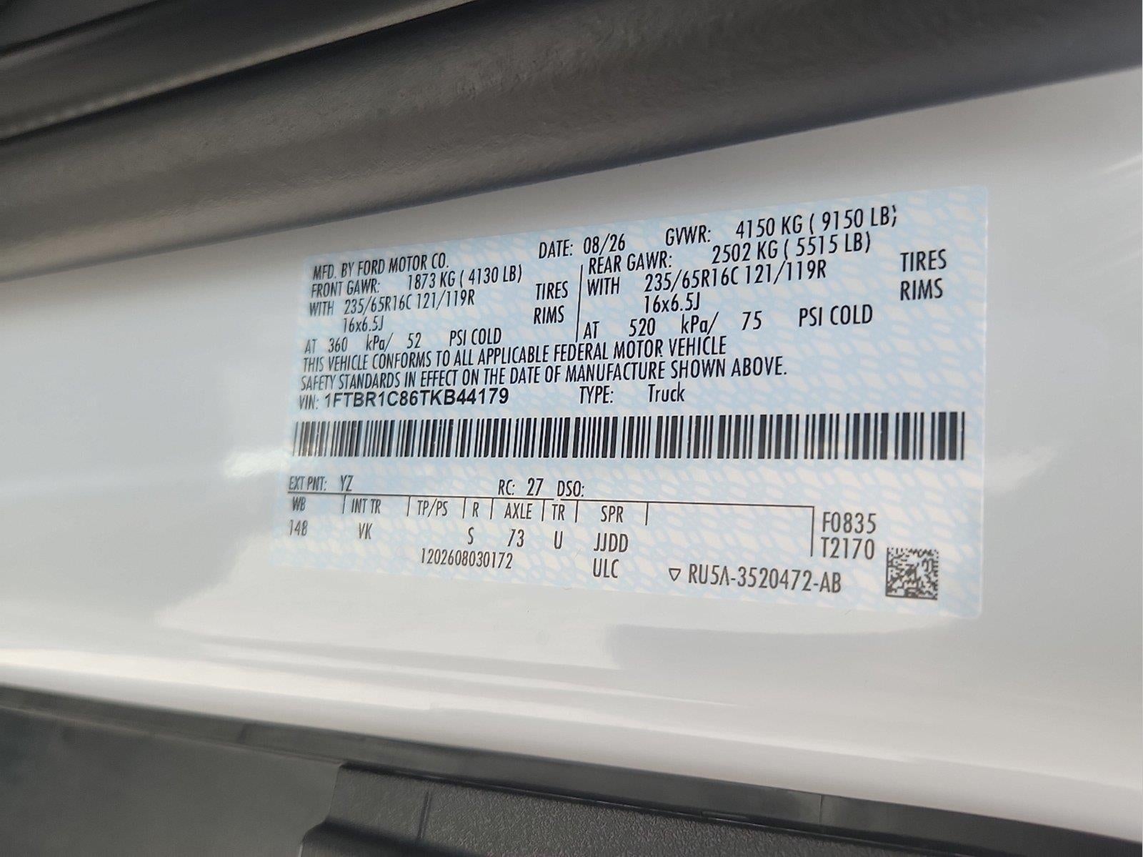 2026 Ford Transit Cargo Van Cargo Van