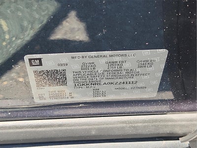 2019 GMC Acadia SLE