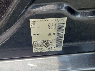 2022 Nissan Altima 2.5 S