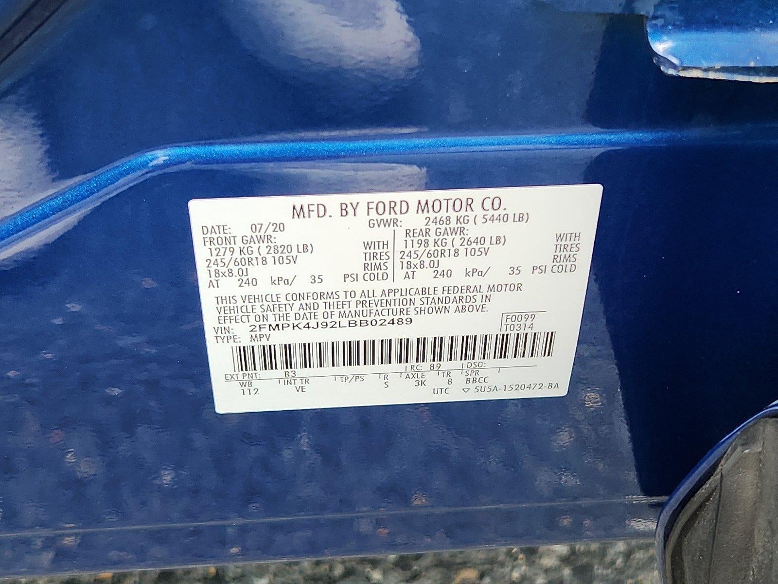 2020 Ford Edge SEL