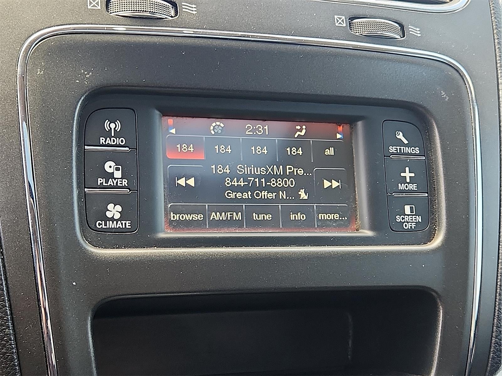 2017 Dodge Journey Crossroad