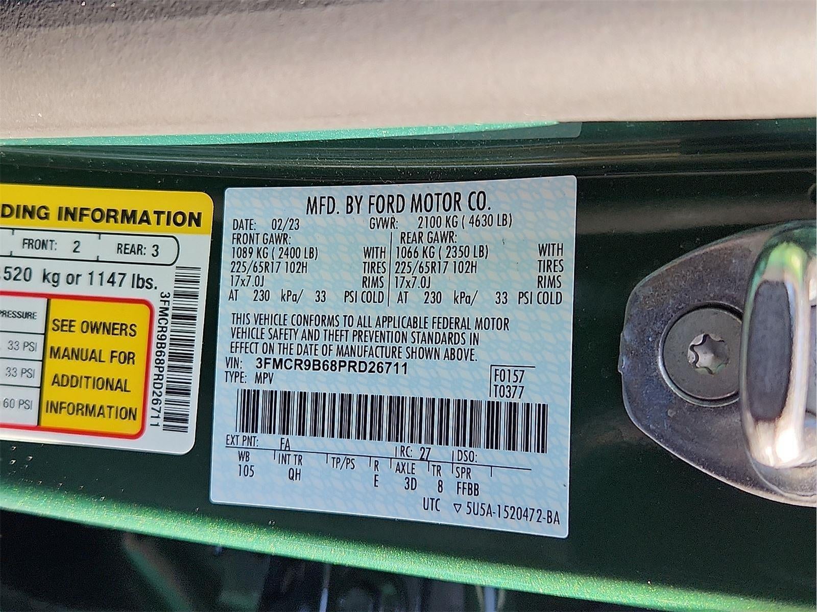 2023 Ford Bronco Sport Big Bend