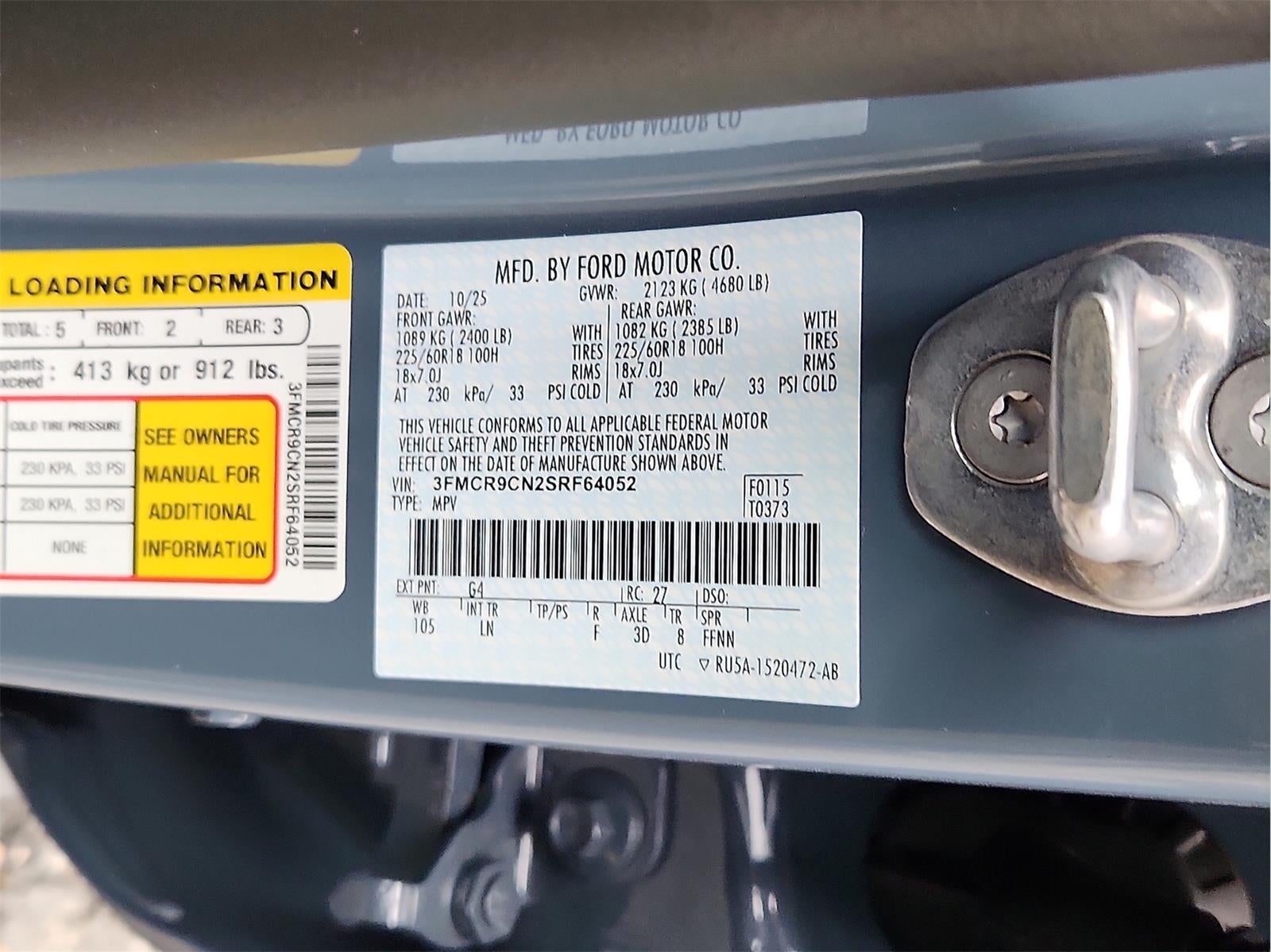 2025 Ford Bronco Sport Outer Banks