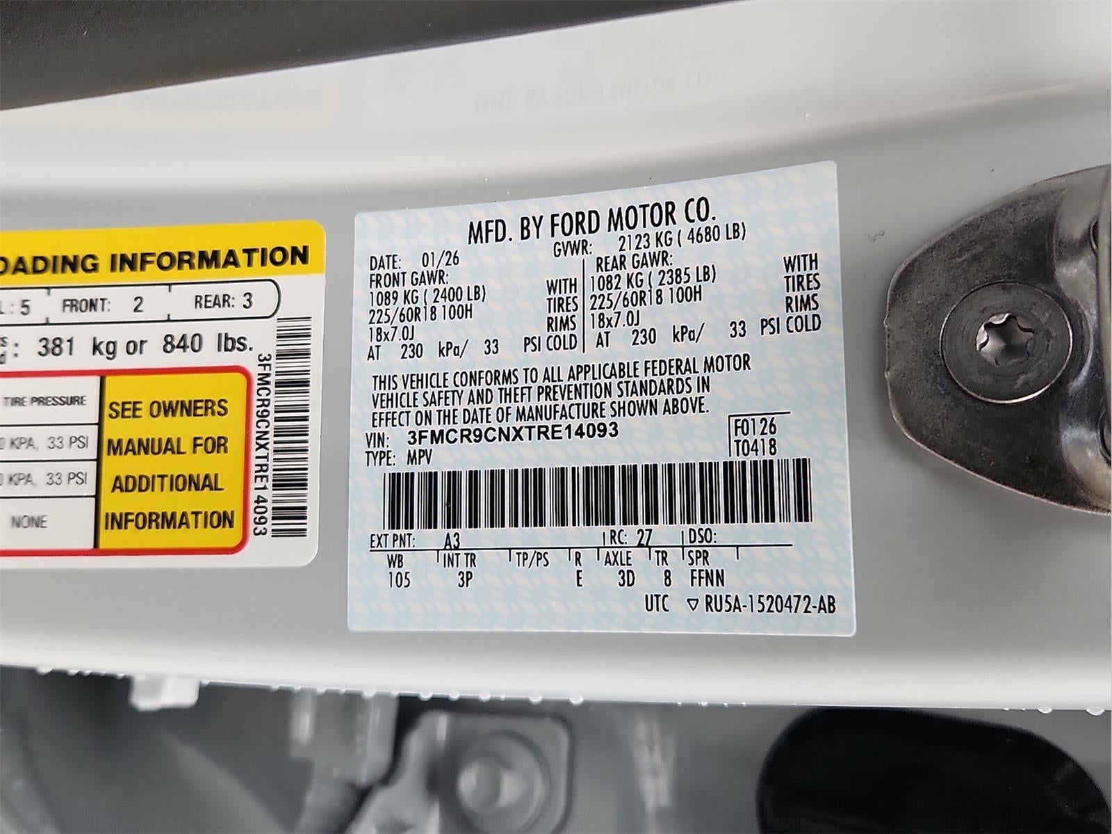 2026 Ford Bronco Sport Outer Banks