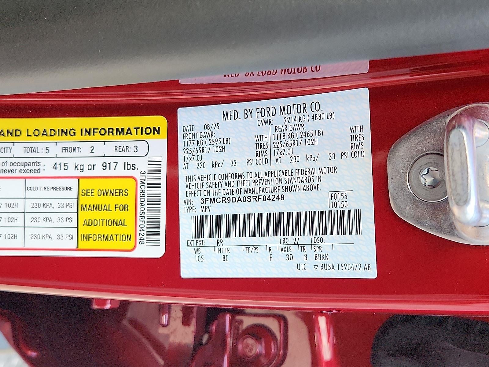 2025 Ford Bronco Sport Badlands