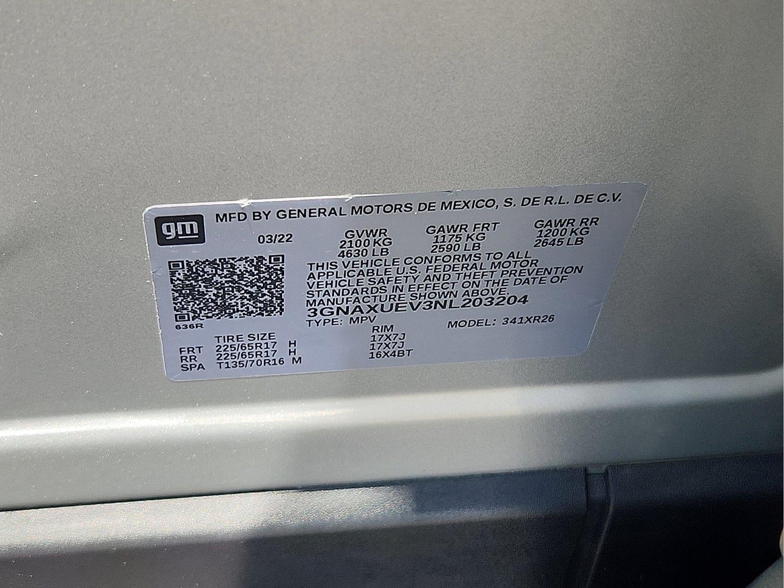 2022 Chevrolet Equinox LT