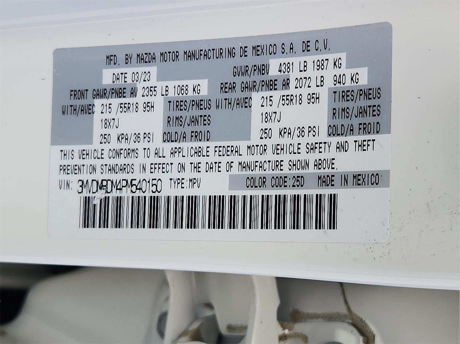 2023 Mazda Mazda CX-30 2.5 S Premium Package