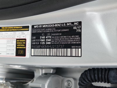 2017 Mercedes-Benz C-Class C 300