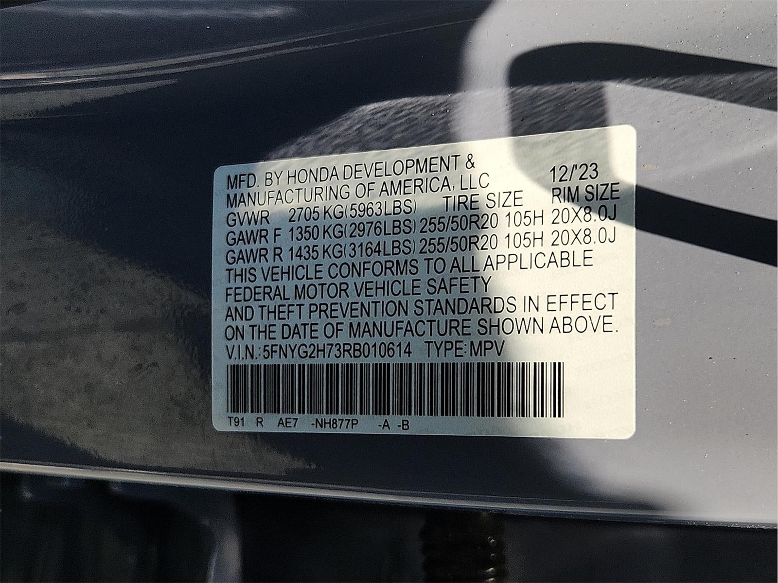 2024 Honda Pilot Touring