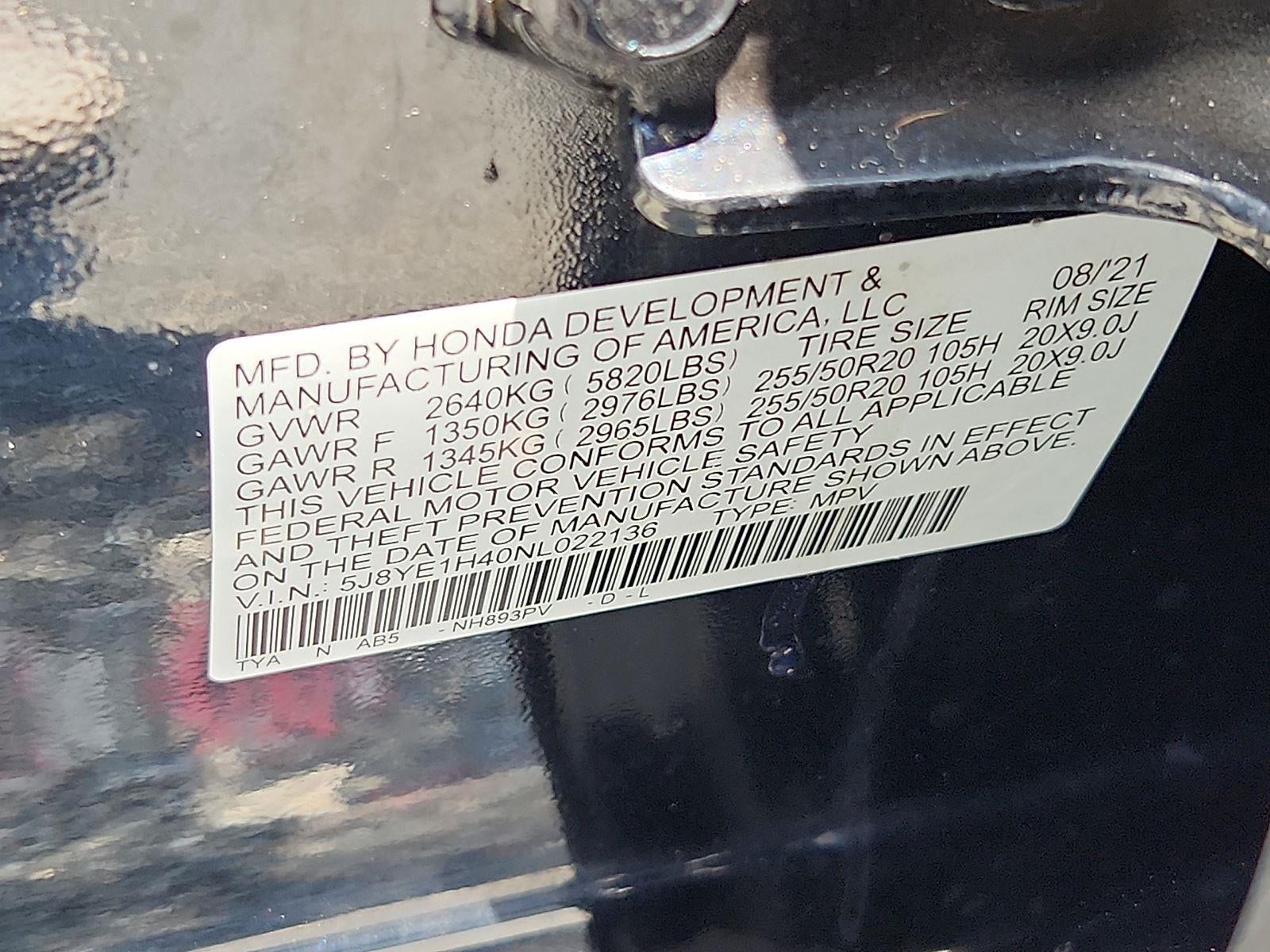 2022 Acura MDX SH-AWD w/Tech