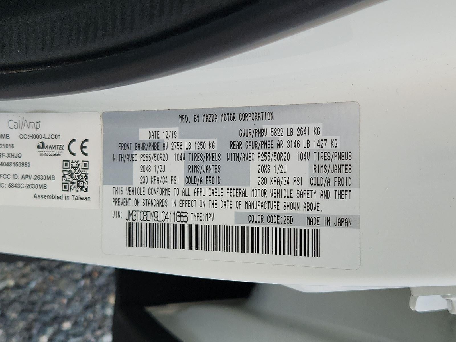 2020 Mazda Mazda CX-9 Grand Touring