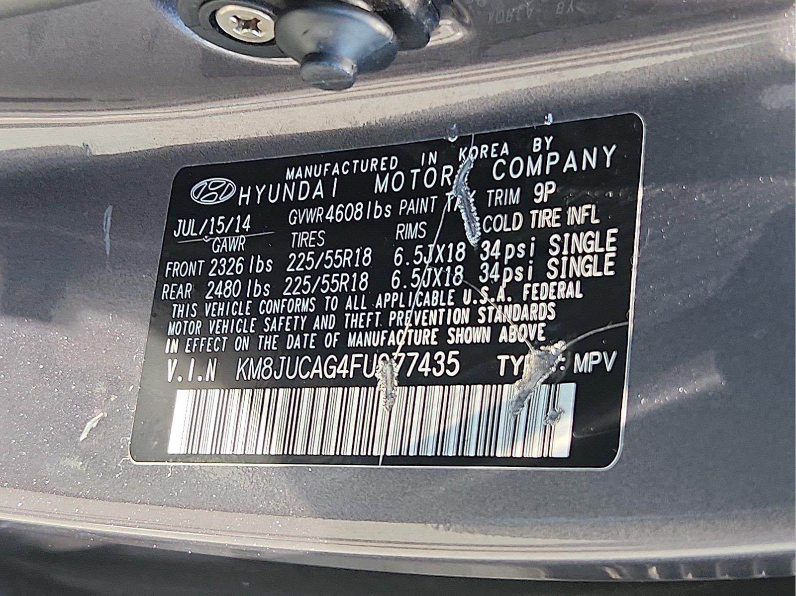 2015 Hyundai Tucson Limited