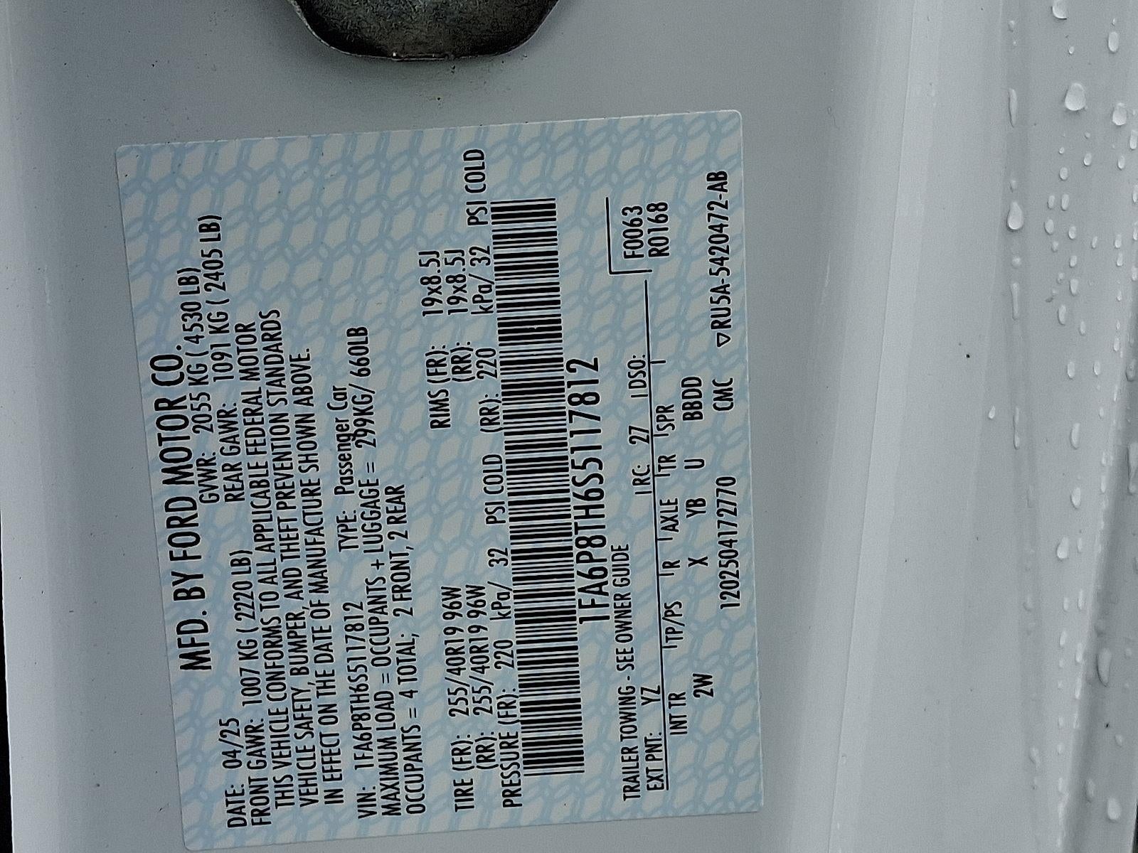 2025 Ford Mustang EcoBoost