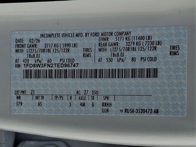 2026 Ford Super Duty F-350 SRW XL