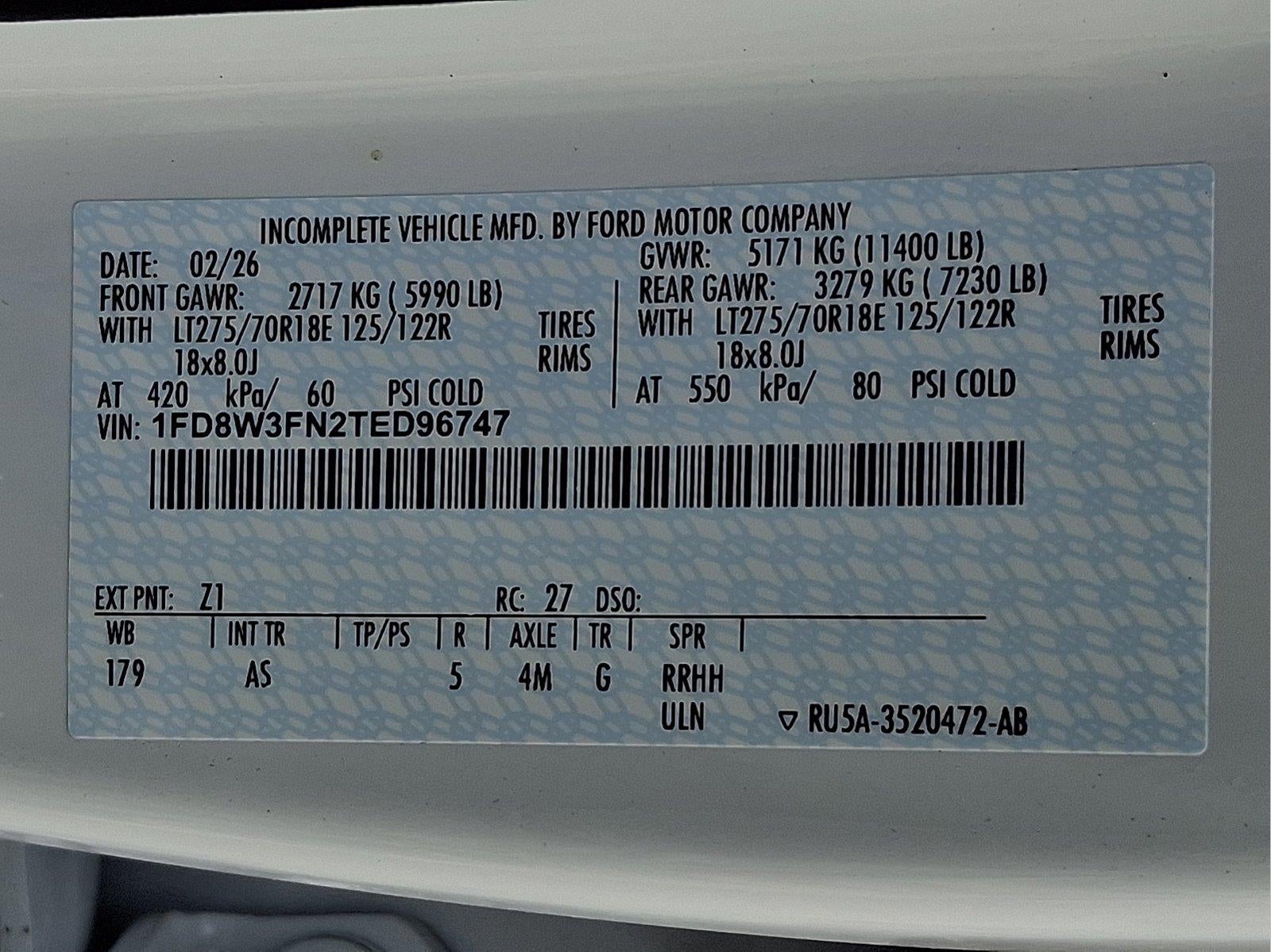 2026 Ford Super Duty F-350 SRW XL