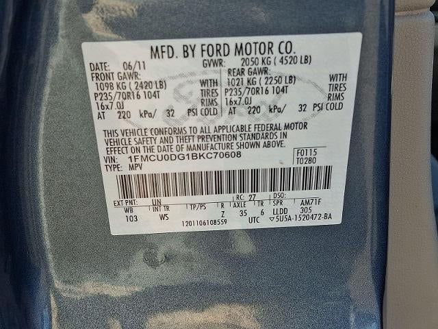 2011 Ford Escape XLT