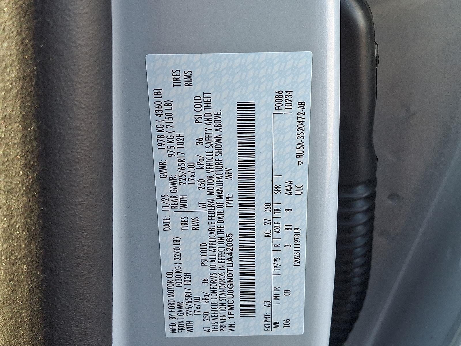 2026 Ford Escape Active