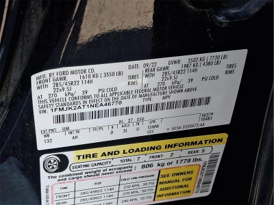 2022 Ford Expedition Max Limited