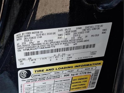 2022 Ford Expedition Max Limited