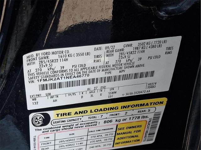 2022 Ford Expedition Max Limited