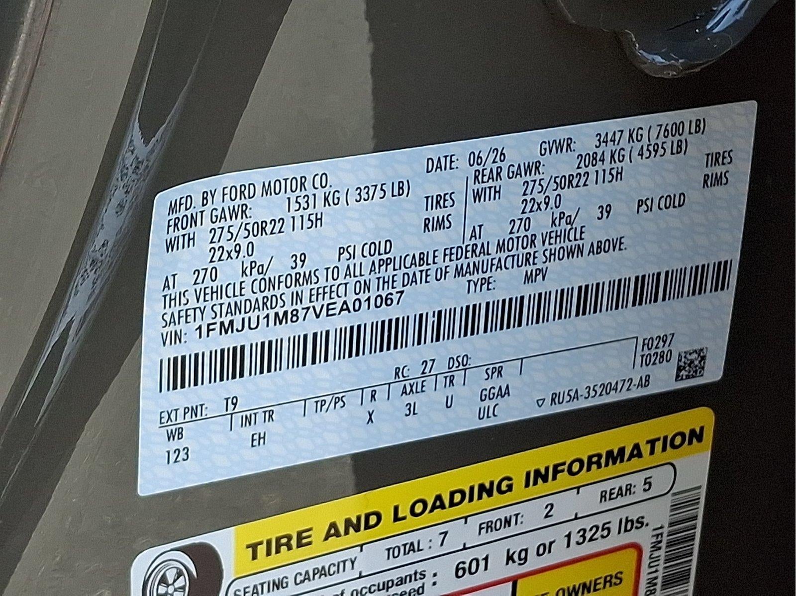 2027 Ford Expedition Platinum